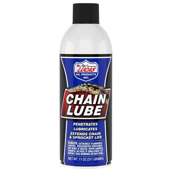 Lucas Oil Chain Lube Aerosol 11Oz 10393 Zoro
